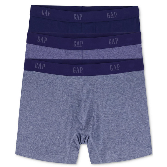 GAP Men 3-Pk Contour Pouch 5" Boxer Briefs Blue Multi Size S - Picture 1 of 1